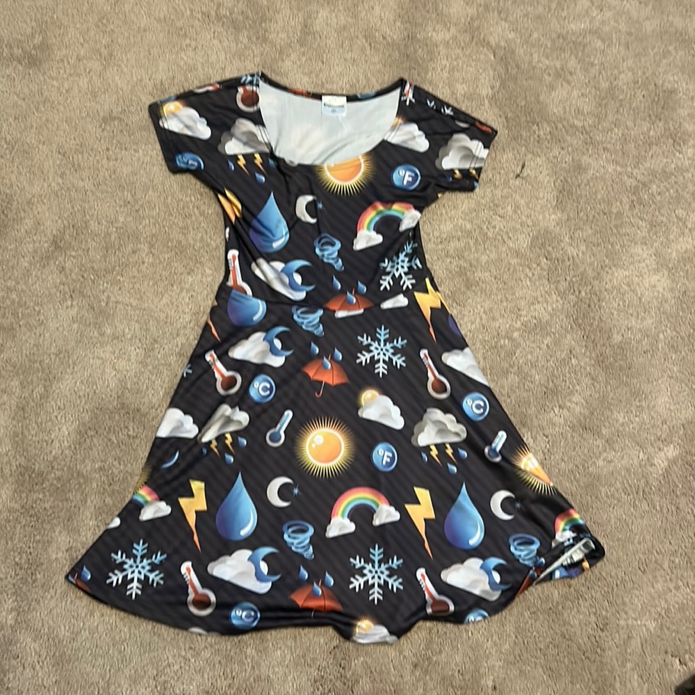 Weather science dress magic school bus miss frizzle medium cowcow
